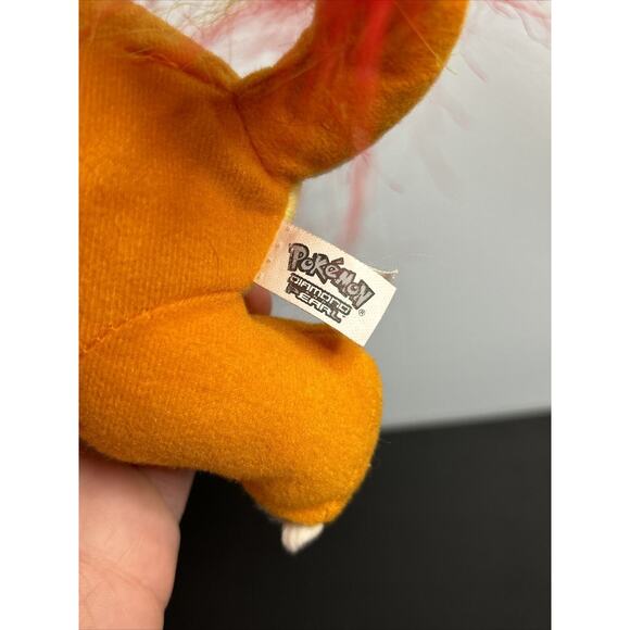 Pokemon Diamond And Pearl Charmander Plush Nintendo Game Freak 2008 Preloved - Picture 6 of 9